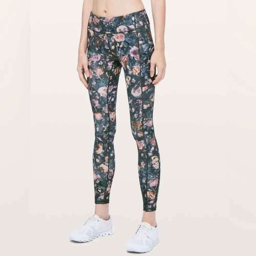 Lululemon Speed Up Tight Frost Rose Multi C3*